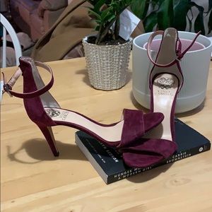 Vince Camuto suede heels